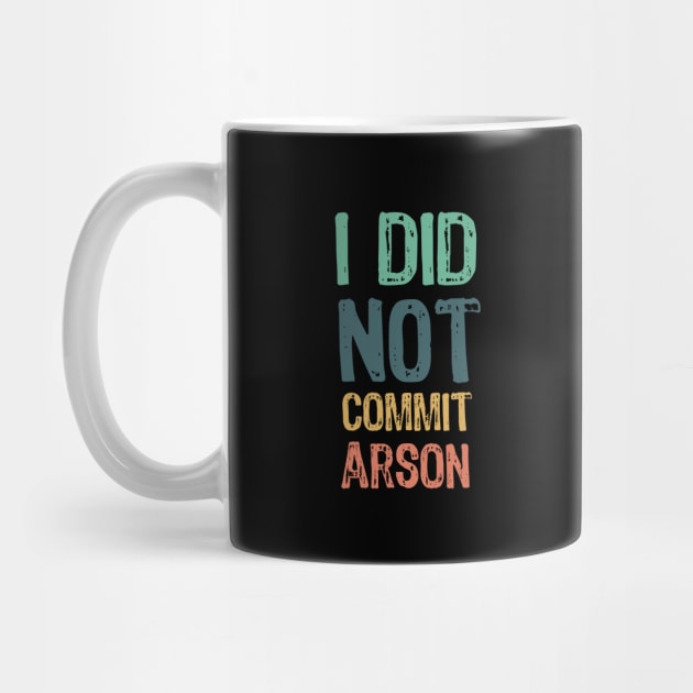 I did not commit arson by Yasna